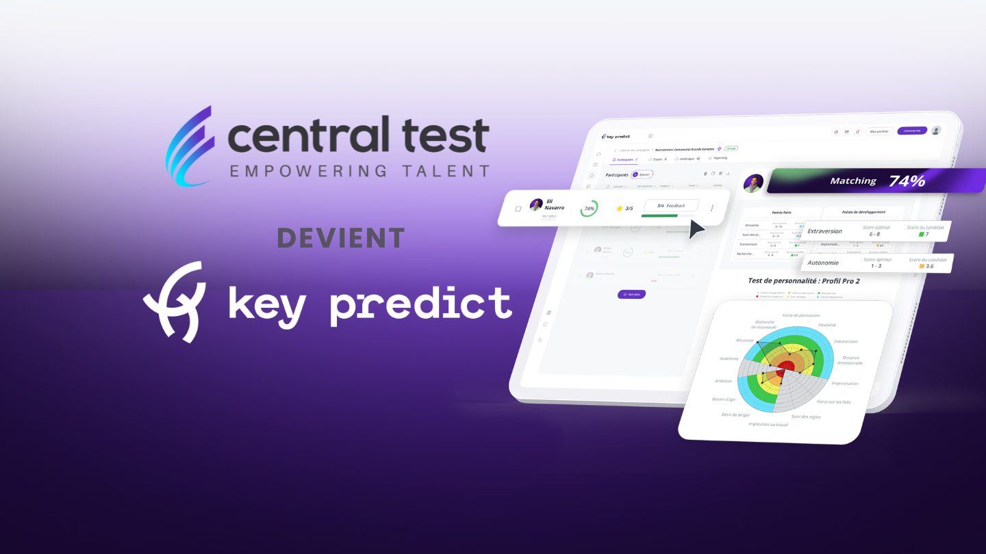 Hacia una gestión predictiva del talento : Central Test se convierte en Key Predict