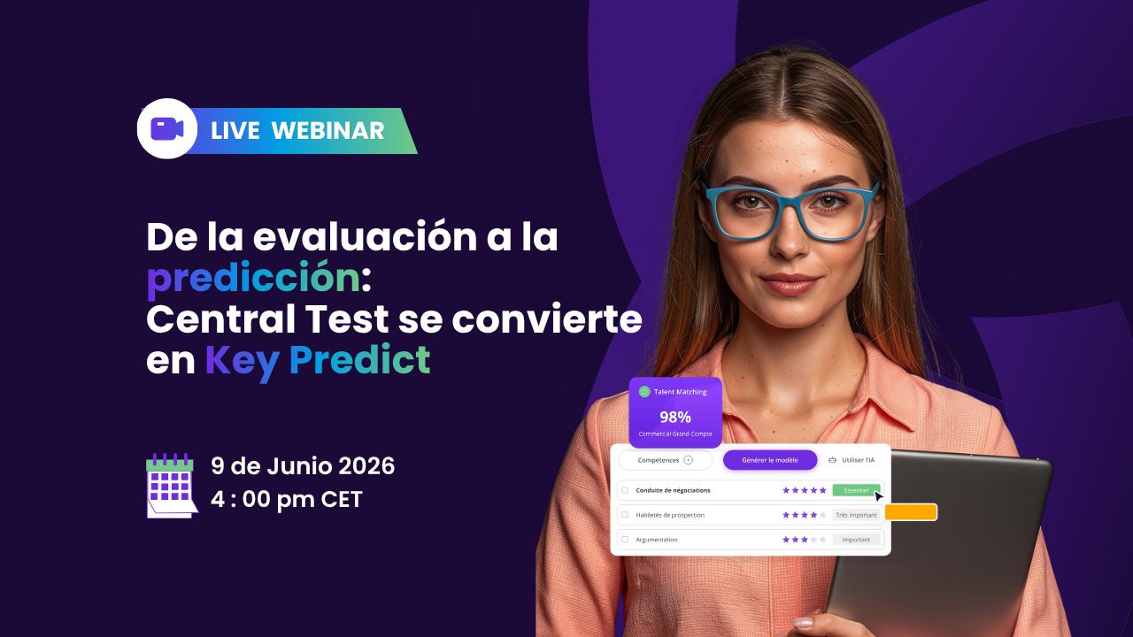 WEBINAR : De la evaluación a la predicción: Central Test se convierte en Key Predict